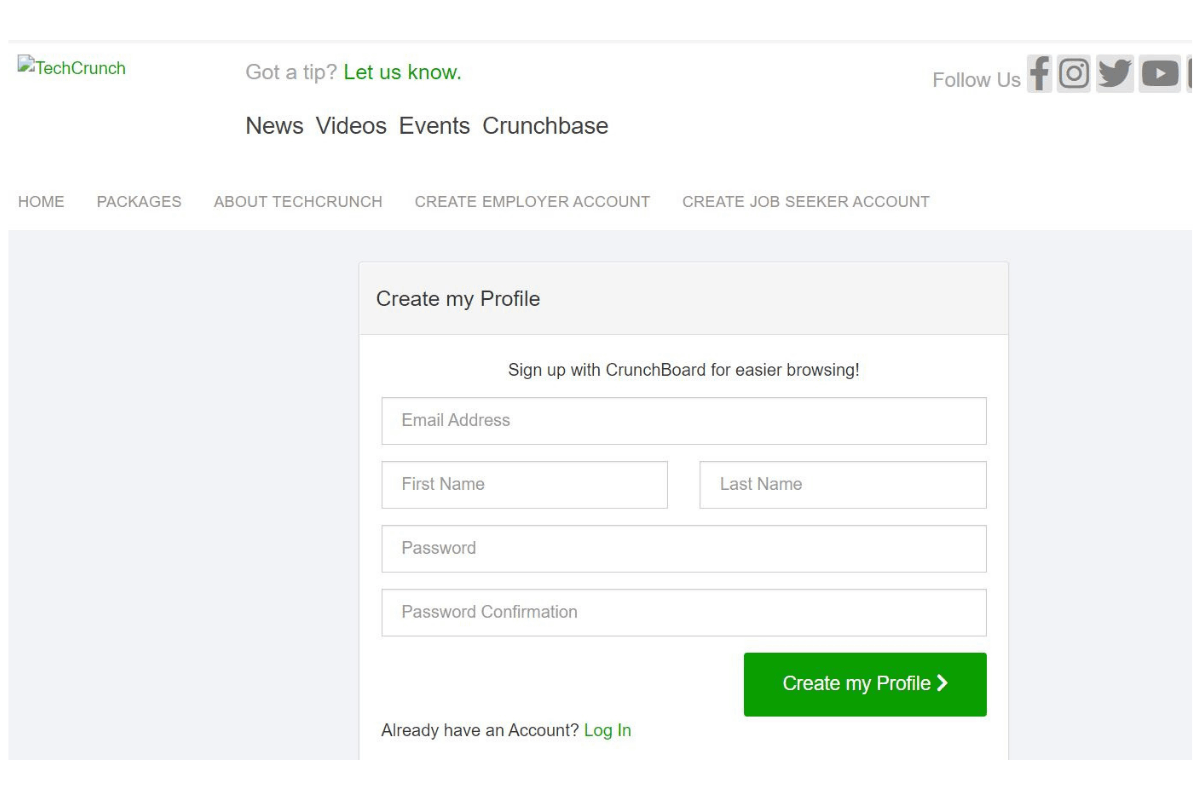 Crunchboard - Find A Job On This Site
